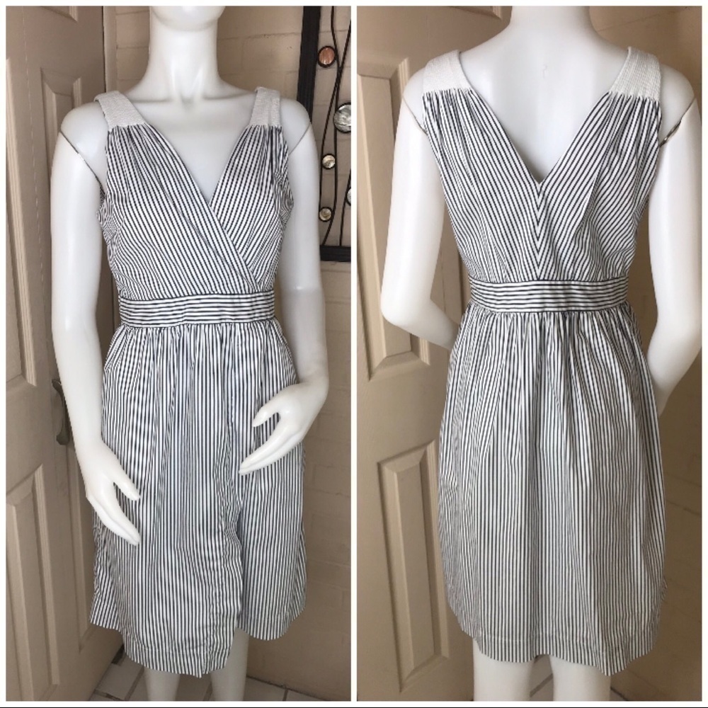BANANA Republic Striped Dress - Picture 2 of 6